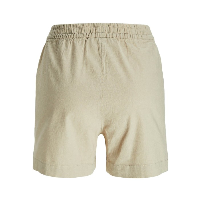 JACK&JONES ORIGINALS JXPOPPY SUMMER HW SHORTS PNT LN Feather Gray | Freewear JXPOPPY SUMMER HW SHORTS PNT LN - www.freewear.nl - Freewear