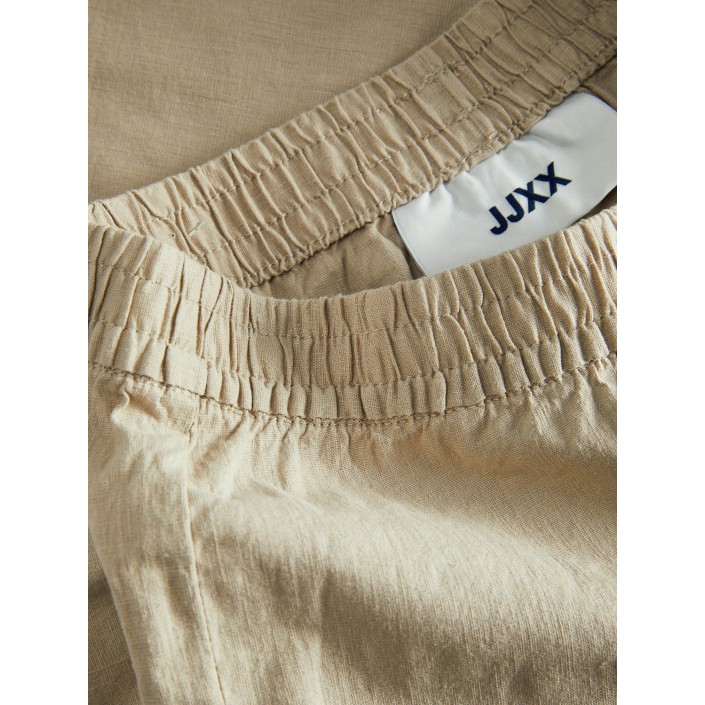 JACK&JONES ORIGINALS JXPOPPY SUMMER HW SHORTS PNT LN Feather Gray | Freewear JXPOPPY SUMMER HW SHORTS PNT LN - www.freewear.nl - Freewear