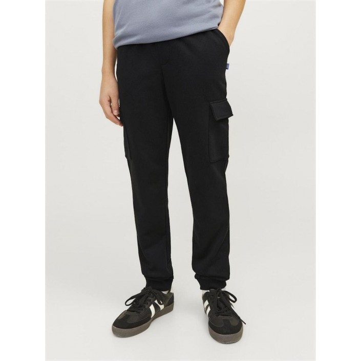 jack en jones boys JPSTGORDON JJBRADLEY CARGO PAN NOOS: Black | Freewear JPSTGORDON JJBRADLEY CARGO PAN NOOS: - www.freewear.nl - Freewear