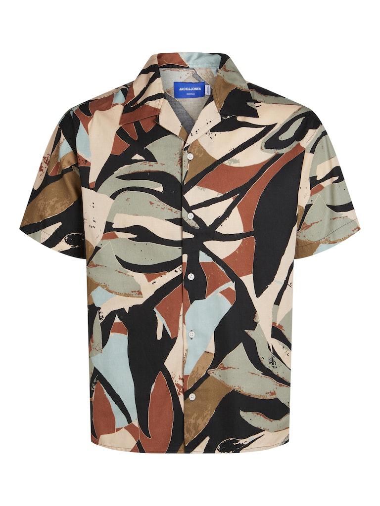 Jack and Jones Jorsequoia Tencel Aop Resort Shirt :