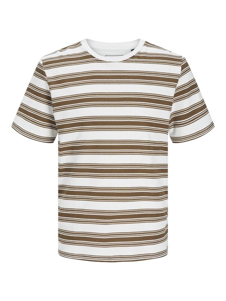 Jack and Jones Jprblusimon Striped Ss Tee