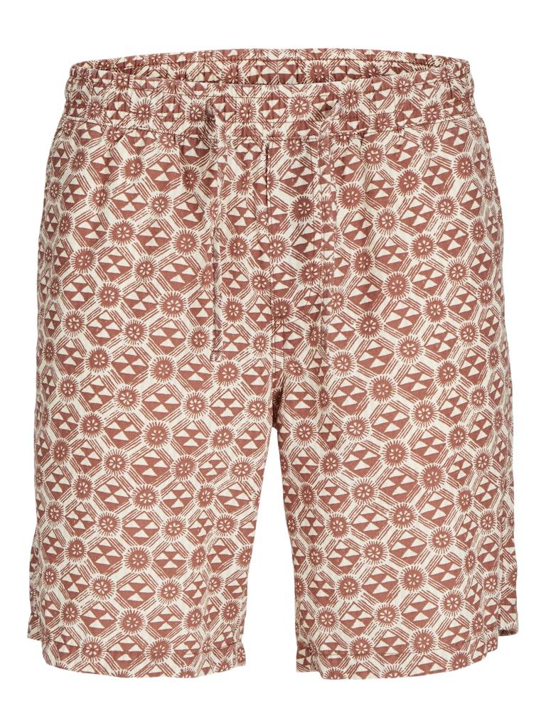 JACK&JONES JPSTJAIDEN JJLUKE SEERSUCKER AOP SHORT Heren Jogger shorts - Maat M