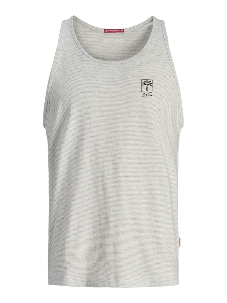JACK&JONES JORMARBELLA MARL TANK TOP Heren Tanktop - Maat L