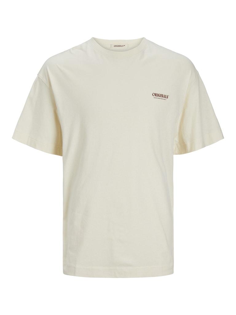 Jack and Jones Jormykonos Geo Back Tee Ss Crew Nec: