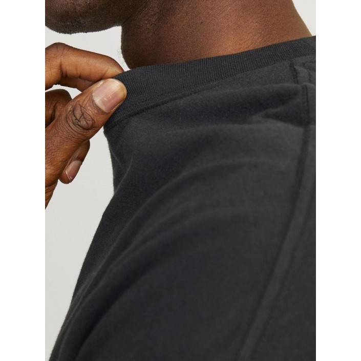 JACK&JONES ORIGINALS JORMILOS TEE SS CREW NECK SN Black | Freewear JORMILOS TEE SS CREW NECK SN - www.freewear.nl - Freewear