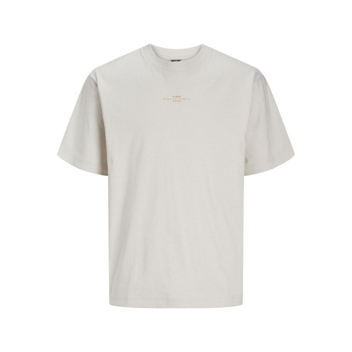 JACK&JONES ORIGINALS JCOSOLARRIZE TEE SS CREW NECK LN Moonbeam | Freewear JCOSOLARRIZE TEE SS CREW NECK LN - www.freewear.nl - Freewear