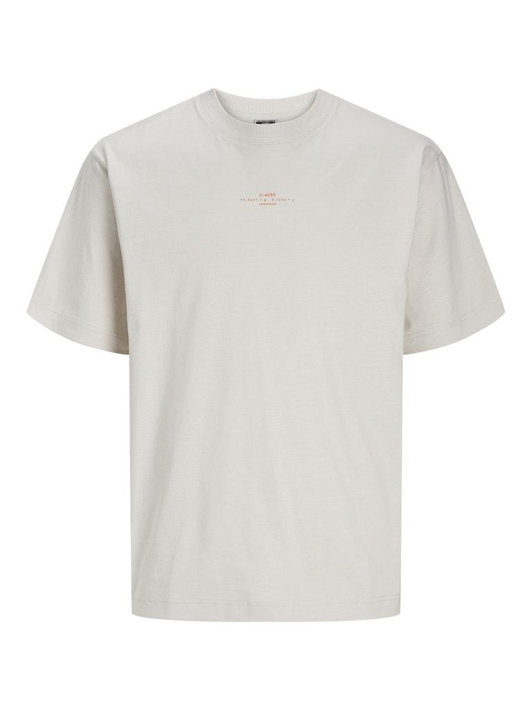 Jack & Jones Solarrize Crew Neck T-Shirts Männer,Unisex op kleur beige, Maat L