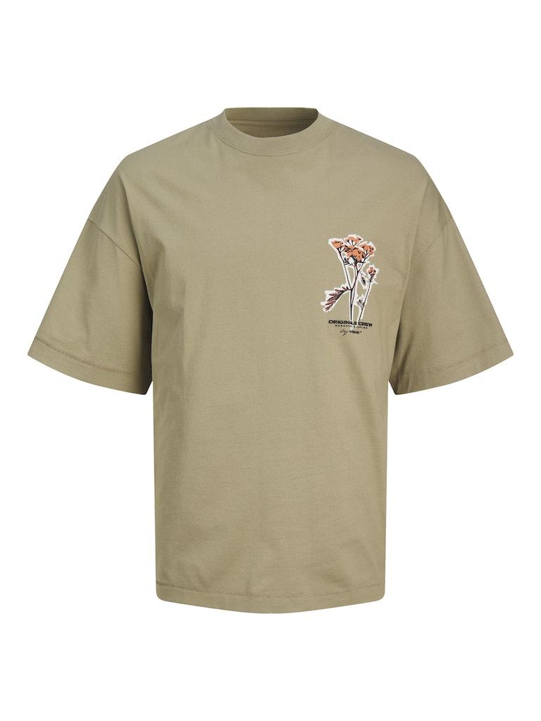 Jack and Jones Jorsequoia Graphic Chest Tee Ss Cn