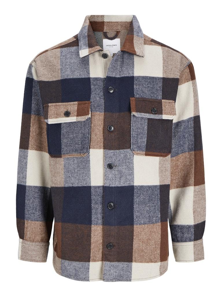 JACK&JONES JJEBRADLEY OLLIE OVERSHIRT LS NOOS Heren Overhemd - Maat XXL