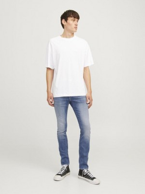 JACK&JONES INTELLIGENCE JJIGLENN JJFOX AM 489 50SPS NOOS Blue Denim | Freewear JJIGLENN JJFOX AM 489 50SPS NOOS - www.freewear.nl - Freewear