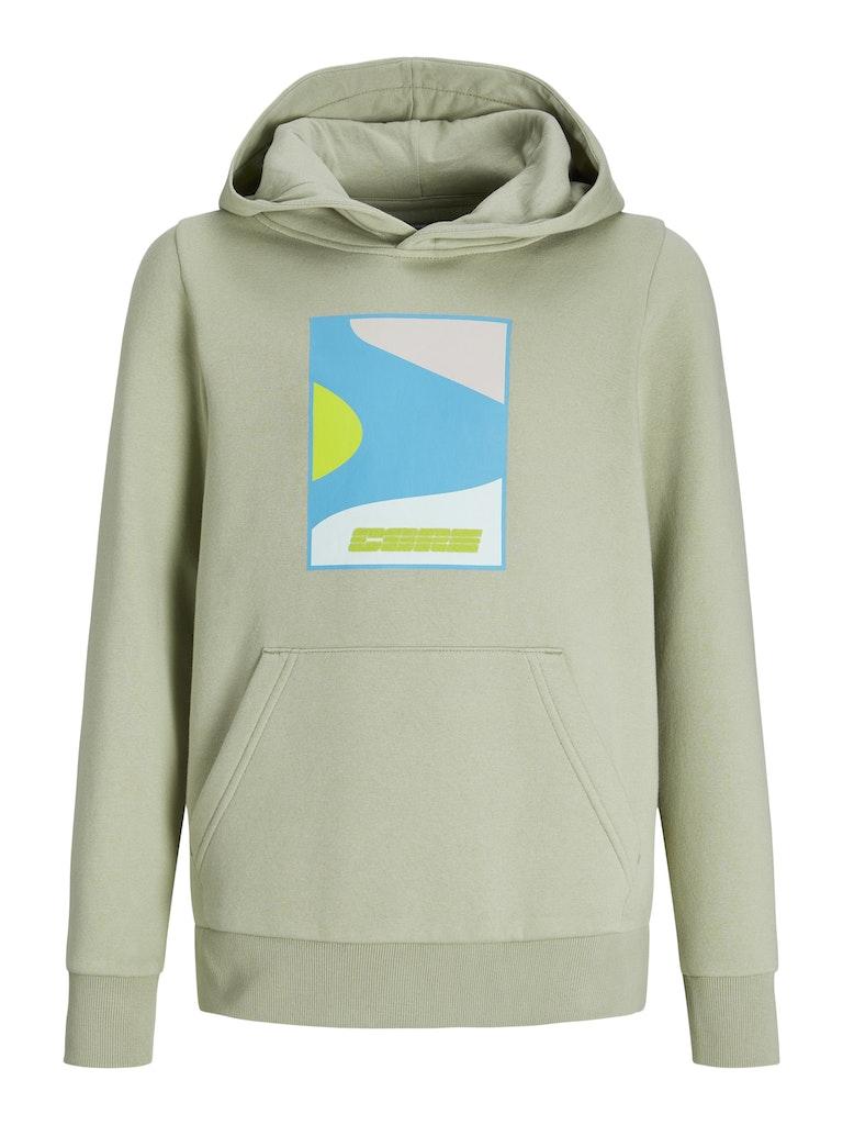 jack en jones boys Jcofast Print Sweat Hood Smu Jnr