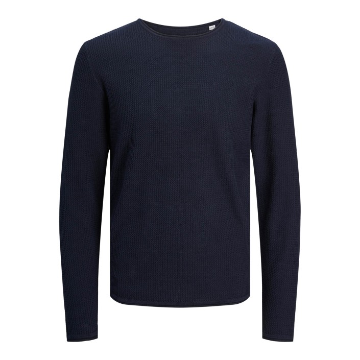Jack & Jones:JACK&JONES ESSENTIALS JJECOOPER KNIT CREW NECK NOOS Mood Indigo | Freewear JJECOOPER KNIT CREW NECK NOOS - www.freewear.nl - Freewear