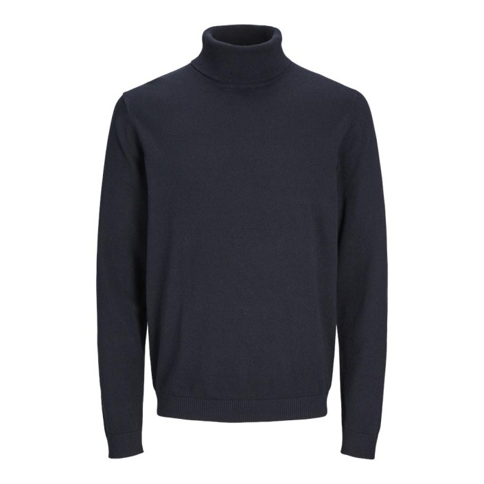 jack en jones boys JJEBASIC KNIT ROLL NECK JNR Navy Blazer | Freewear JJEBASIC KNIT ROLL NECK JNR - www.freewear.nl - Freewear