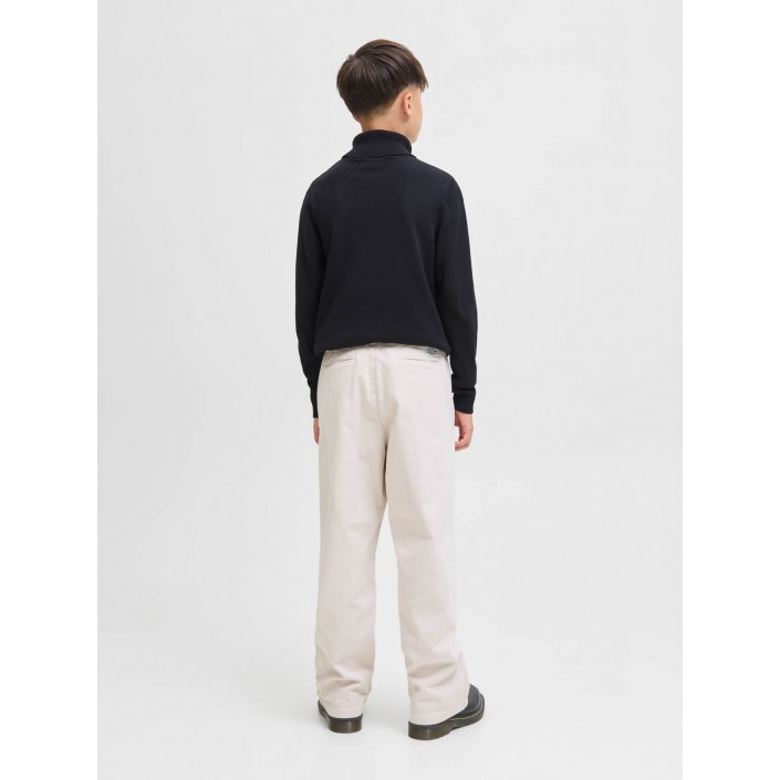 jack en jones boys JJEBASIC KNIT ROLL NECK JNR Black | Freewear JJEBASIC KNIT ROLL NECK JNR - www.freewear.nl - Freewear