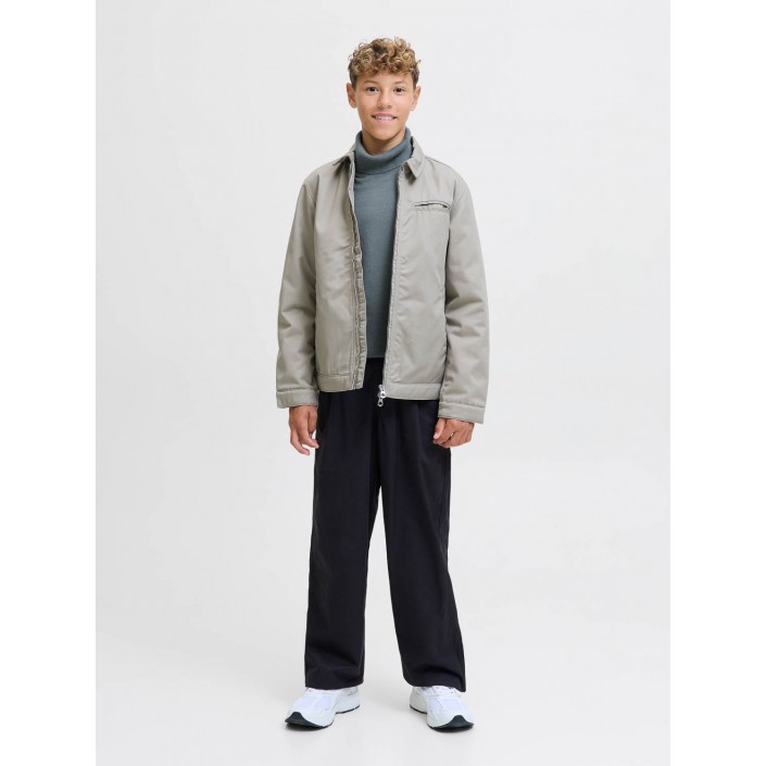 jack en jones boys JJEBASIC KNIT ROLL NECK JNR Stormy Weather | Freewear JJEBASIC KNIT ROLL NECK JNR - www.freewear.nl - Freewear