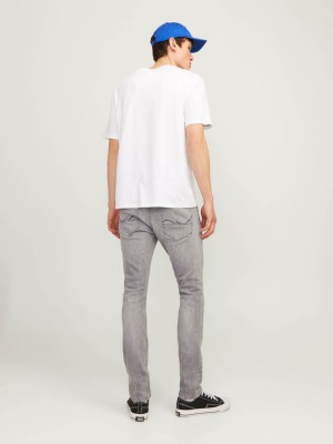 JACK&JONES INTELLIGENCE JJIGLENN JJFOX AM 492 50SPS NOOS Grey Denim | Freewear JJIGLENN JJFOX AM 492 50SPS NOOS - www.freewear.nl - Freewear