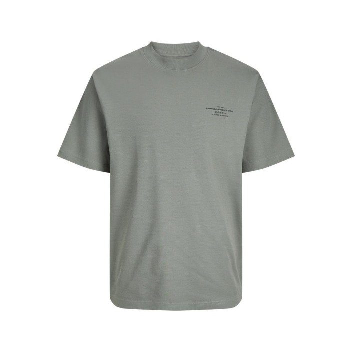 JACK%JONES PREMIUM JPRCCCHAD BRANDING SS CREW NECK TEE: Agave Green | Freewear JPRCCCHAD BRANDING SS CREW NECK TEE: - www.freewear.nl - Freewear