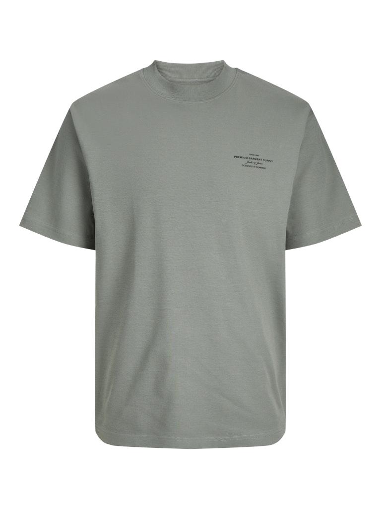 Jack & Jones T-shirt Jprblachad Branding Ss Crew Neck Te 12259357 Agave Green Mannen Maat - M