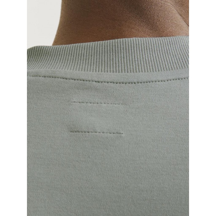 JACK%JONES PREMIUM JPRCCCHAD BRANDING SS CREW NECK TEE: Agave Green | Freewear JPRCCCHAD BRANDING SS CREW NECK TEE: - www.freewear.nl - Freewear
