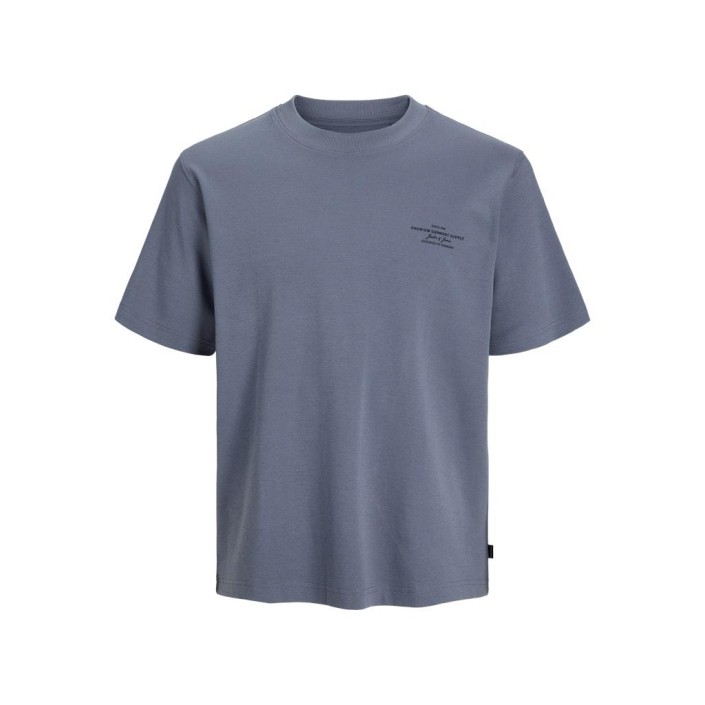 JACK%JONES PREMIUM JPRCCCHAD BRANDING SS CREW NECK TEE: Flint Stone | Freewear JPRCCCHAD BRANDING SS CREW NECK TEE: - www.freewear.nl - Freewear