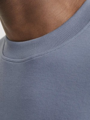 JACK%JONES PREMIUM JPRCCCHAD BRANDING SS CREW NECK TEE: Flint Stone | Freewear JPRCCCHAD BRANDING SS CREW NECK TEE: - www.freewear.nl - Freewear