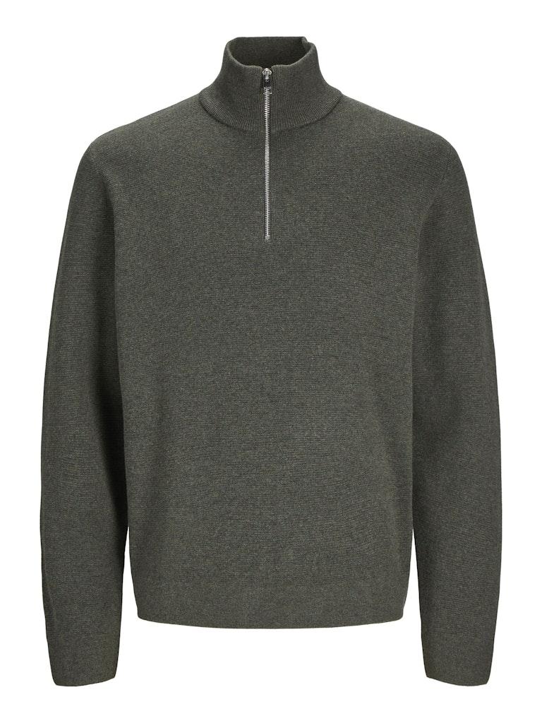 Jack and Jones Jprblamilano Stitch Knit Half Zip S: