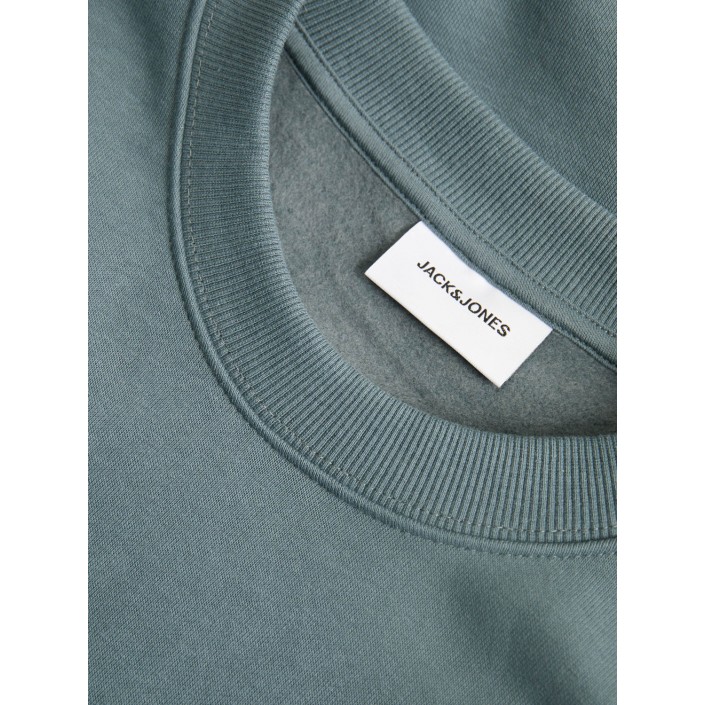 Jack & Jones:JACK&JONES ESSENTIALS JJEURBAN EDGE SWEAT CREW NECK NOOS Stormy Weather | Freewear JJEURBAN EDGE SWEAT CREW NECK NOOS - www.freewear.nl - Freewear
