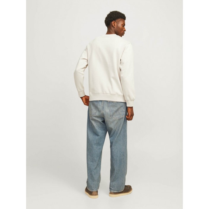 Jack & Jones:JACK&JONES ESSENTIALS JJEURBAN EDGE SWEAT CREW NECK NOOS Moonbeam | Freewear JJEURBAN EDGE SWEAT CREW NECK NOOS - www.freewear.nl - Freewear
