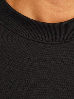 Jack & Jones:JACK&JONES ESSENTIALS JJEURBAN EDGE SWEAT CREW NECK NOOS Black | Freewear JJEURBAN EDGE SWEAT CREW NECK NOOS - www.freewear.nl - Freewear