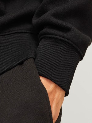 Jack & Jones:JACK&JONES ESSENTIALS JJEURBAN EDGE SWEAT CREW NECK NOOS Black | Freewear JJEURBAN EDGE SWEAT CREW NECK NOOS - www.freewear.nl - Freewear