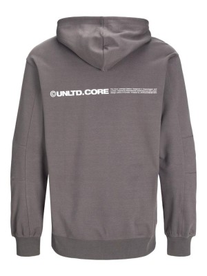 JACK&JONES ORIGINALS JCOAERO PRINT SWEAT HOOD NOOS Pavement | Freewear JCOAERO PRINT SWEAT HOOD NOOS - www.freewear.nl - Freewear