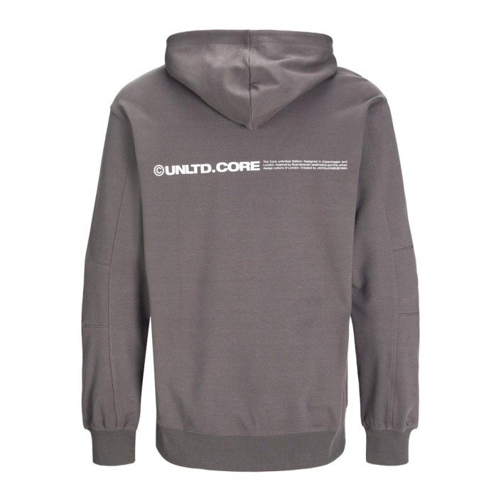 JACK&JONES ORIGINALS JCOAERO PRINT SWEAT HOOD NOOS Pavement | Freewear JCOAERO PRINT SWEAT HOOD NOOS - www.freewear.nl - Freewear