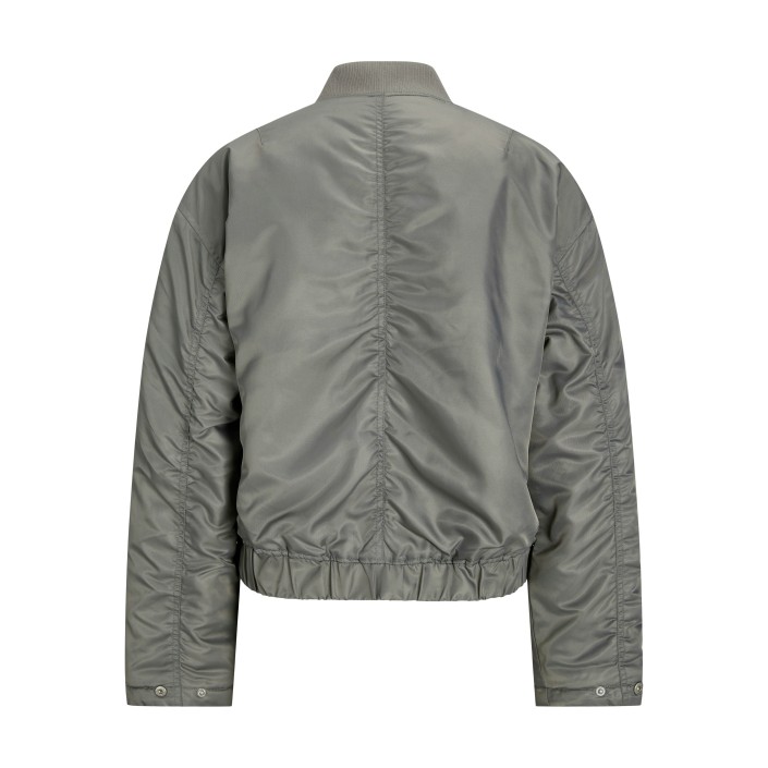 JACK&JONES ORIGINALS JXCAREN PADDED BOMBER OTW Gray Flannel | Freewear JXCAREN PADDED BOMBER OTW - www.freewear.nl - Freewear
