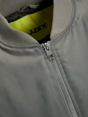 JACK&JONES ORIGINALS JXCAREN PADDED BOMBER OTW Gray Flannel | Freewear JXCAREN PADDED BOMBER OTW - www.freewear.nl - Freewear