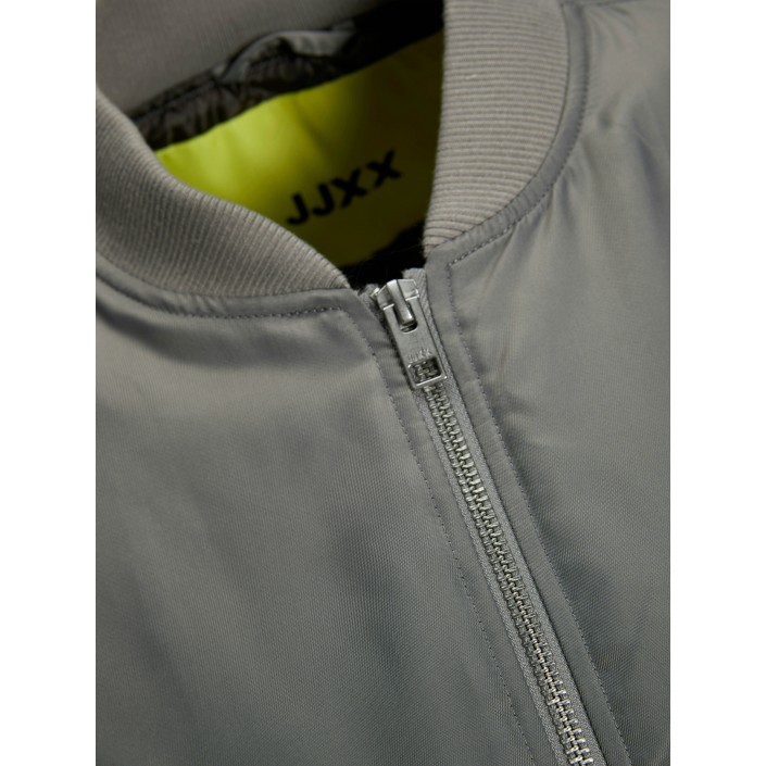 JACK&JONES ORIGINALS JXCAREN PADDED BOMBER OTW Gray Flannel | Freewear JXCAREN PADDED BOMBER OTW - www.freewear.nl - Freewear