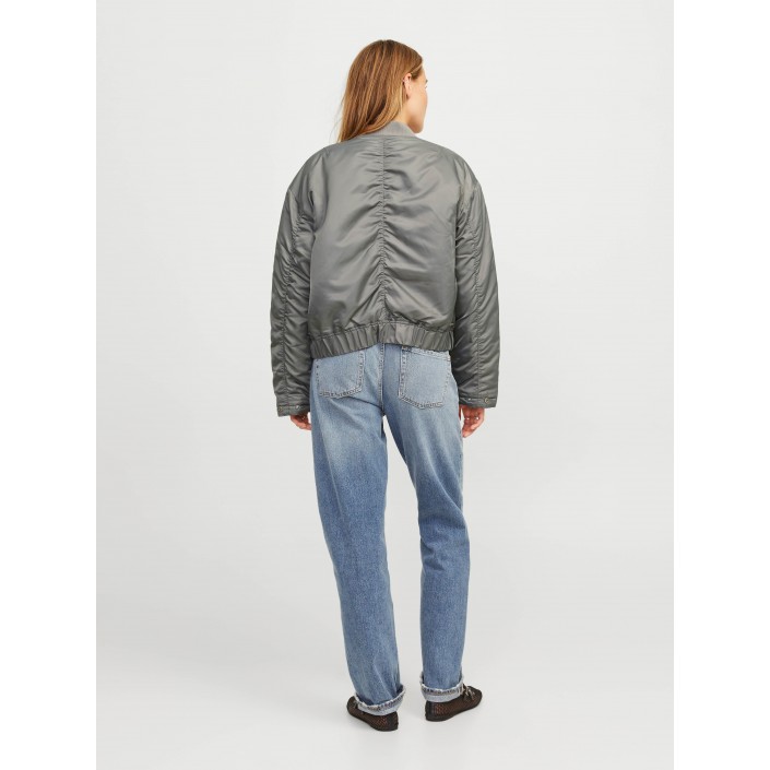 JACK&JONES ORIGINALS JXCAREN PADDED BOMBER OTW Gray Flannel | Freewear JXCAREN PADDED BOMBER OTW - www.freewear.nl - Freewear