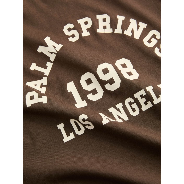 JACK&JONES ORIGINALS JXMERLE REG SS TEE JRS Bracken/PALM SPRINGS | Freewear JXMERLE REG SS TEE JRS - www.freewear.nl - Freewear