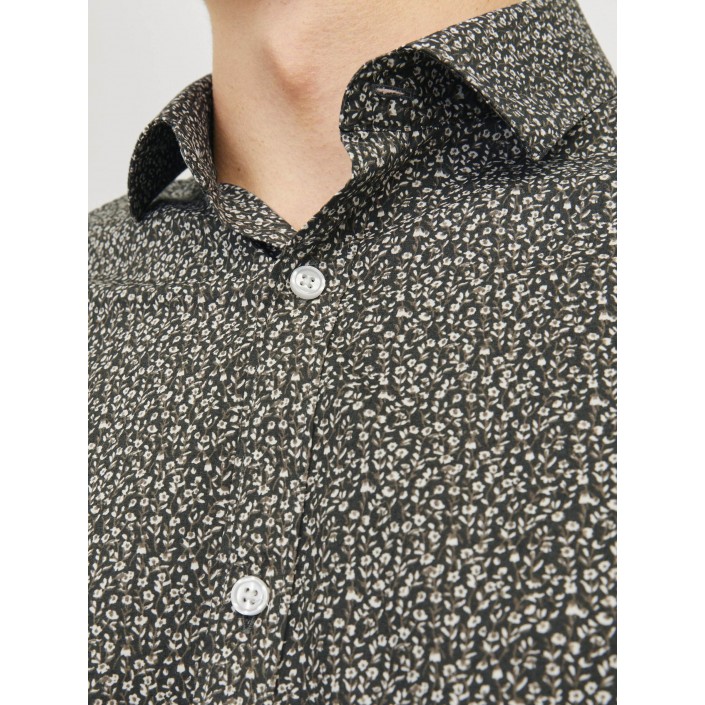 JACK%JONES PREMIUM JPRBLABLACKPOOL STRETCH LS SHIRT SN Peat/SLIM FIT | Freewear JPRBLABLACKPOOL STRETCH LS SHIRT SN - www.freewear.nl - Freewear