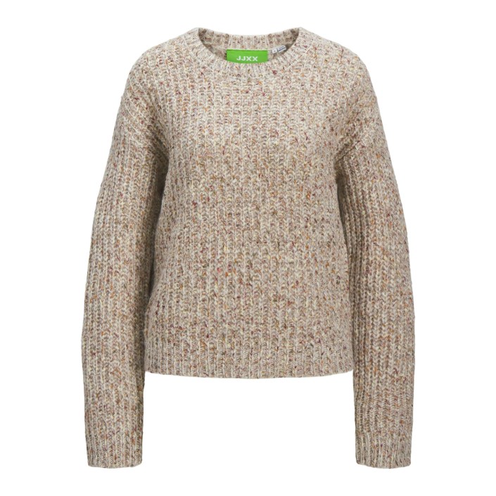 JACK&JONES ORIGINALS JXSKYLA CREW NECK KNIT Vanilla Ice | Freewear JXSKYLA CREW NECK KNIT - www.freewear.nl - Freewear