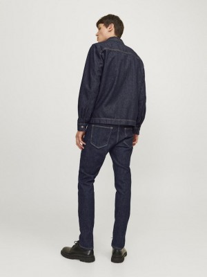 JACK&JONES INTELLIGENCE JJIGLENN JJEVAN JOS 777 LID NOOS Blue Denim | Freewear JJIGLENN JJEVAN JOS 777 LID NOOS - www.freewear.nl - Freewear