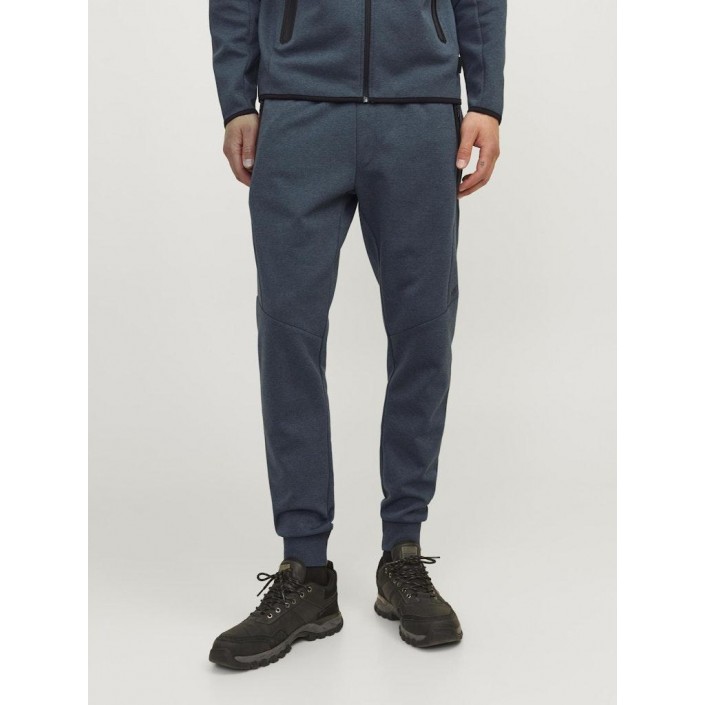 JACK&JONES ORIGINALS JPSTWILL FUSION SWEAT PANTS NOOS Navy Blazer/MELANGE | Freewear JPSTWILL FUSION SWEAT PANTS NOOS - www.freewear.nl - Freewear