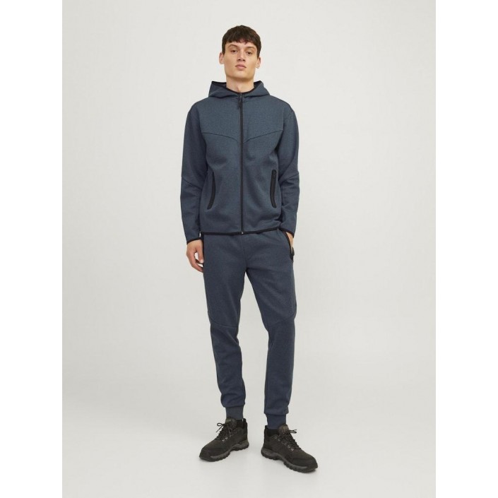 JACK&JONES ORIGINALS JPSTWILL FUSION SWEAT PANTS NOOS Navy Blazer/MELANGE | Freewear JPSTWILL FUSION SWEAT PANTS NOOS - www.freewear.nl - Freewear