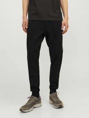 JACK&JONES ORIGINALS JPSTWILL FUSION SWEAT PANTS NOOS Black | Freewear JPSTWILL FUSION SWEAT PANTS NOOS - www.freewear.nl - Freewear