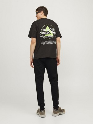 JACK&JONES ORIGINALS JPSTWILL FUSION SWEAT PANTS NOOS Black | Freewear JPSTWILL FUSION SWEAT PANTS NOOS - www.freewear.nl - Freewear