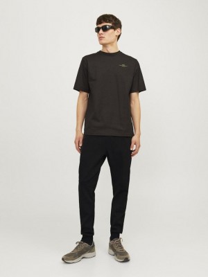 JACK&JONES ORIGINALS JPSTWILL FUSION SWEAT PANTS NOOS Black | Freewear JPSTWILL FUSION SWEAT PANTS NOOS - www.freewear.nl - Freewear