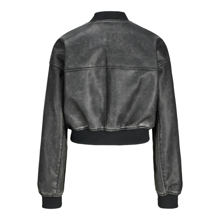 JACK&JONES ORIGINALS JXTORA BOMBER JACKET OTW SN Black/RUB OFF | Freewear JXTORA BOMBER JACKET OTW SN - www.freewear.nl - Freewear