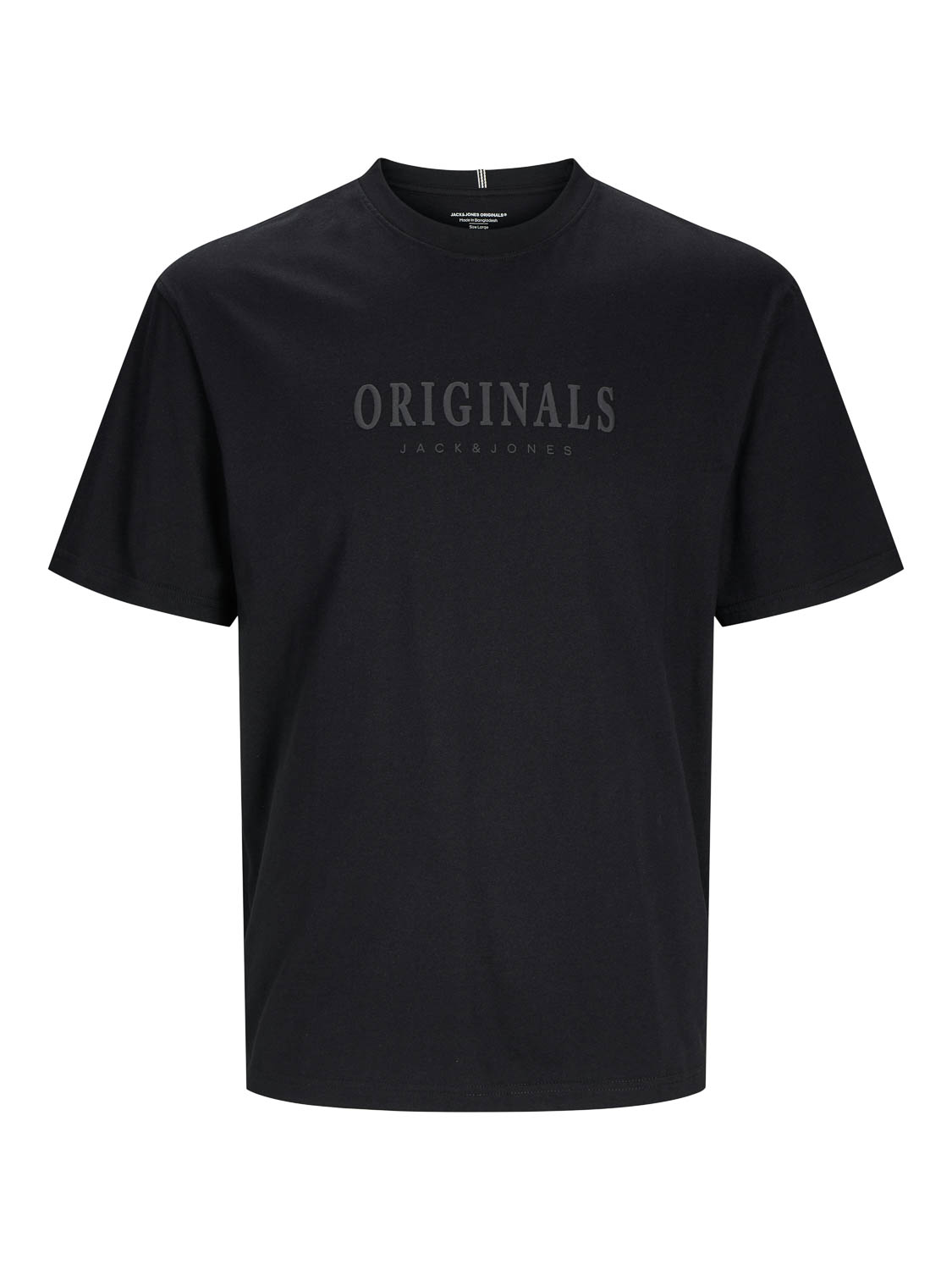 Jack & Jones Frederiksberg Crew Neck T-Shirts Männer,Unisex op kleur zwart, Maat XXL