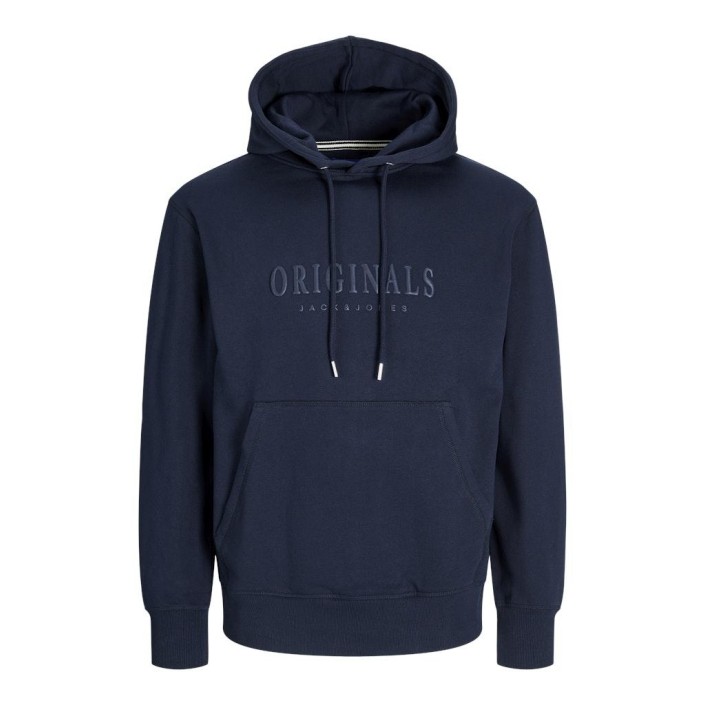 JACK&JONES ORIGINALS JORFREDERIKSBERG SWEAT HOOD SN Sky Captain | Freewear JORFREDERIKSBERG SWEAT HOOD SN - www.freewear.nl - Freewear