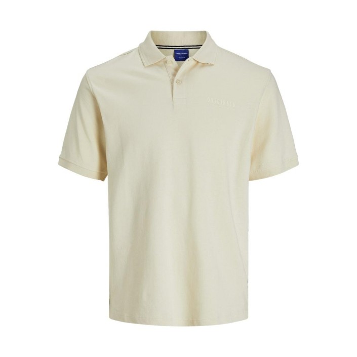 JACK&JONES ORIGINALS JORFREDERIKSBERG POLO SS NOOS Antique White | Freewear JORFREDERIKSBERG POLO SS NOOS - www.freewear.nl - Freewear