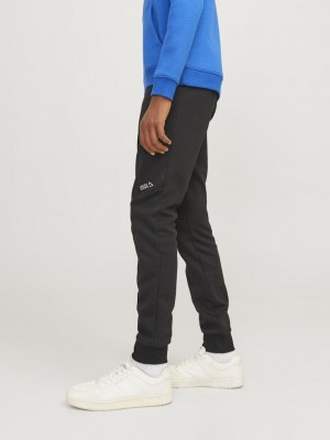 jack en jones boys JPSTWILL JJFUSION SWEAT PNTS NB NOO: Black | Freewear JPSTWILL JJFUSION SWEAT PNTS NB NOO: - www.freewear.nl - Freewear
